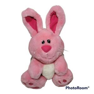 RARE Cobblestone Crossing Bunny Rabbit Plush Stuffed Animal Easter